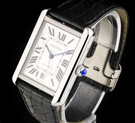 montre tank solo cartier|montre cartier tank occasion.